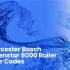 Worcester Bosch Greenstar 8000 Boiler Error Codes 70x70